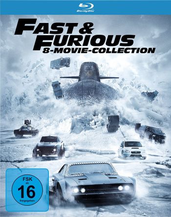 Fast & Furious - 8-Movie Collection (blu-ray)