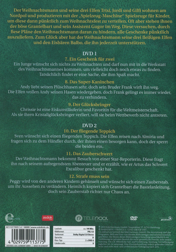Weihnachtsmann & Co.KG - TV-Serie 2  [2 DVDs]  (DVD)