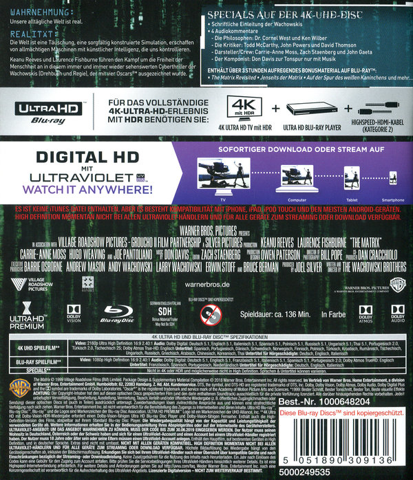 Matrix (4K Ultra HD)