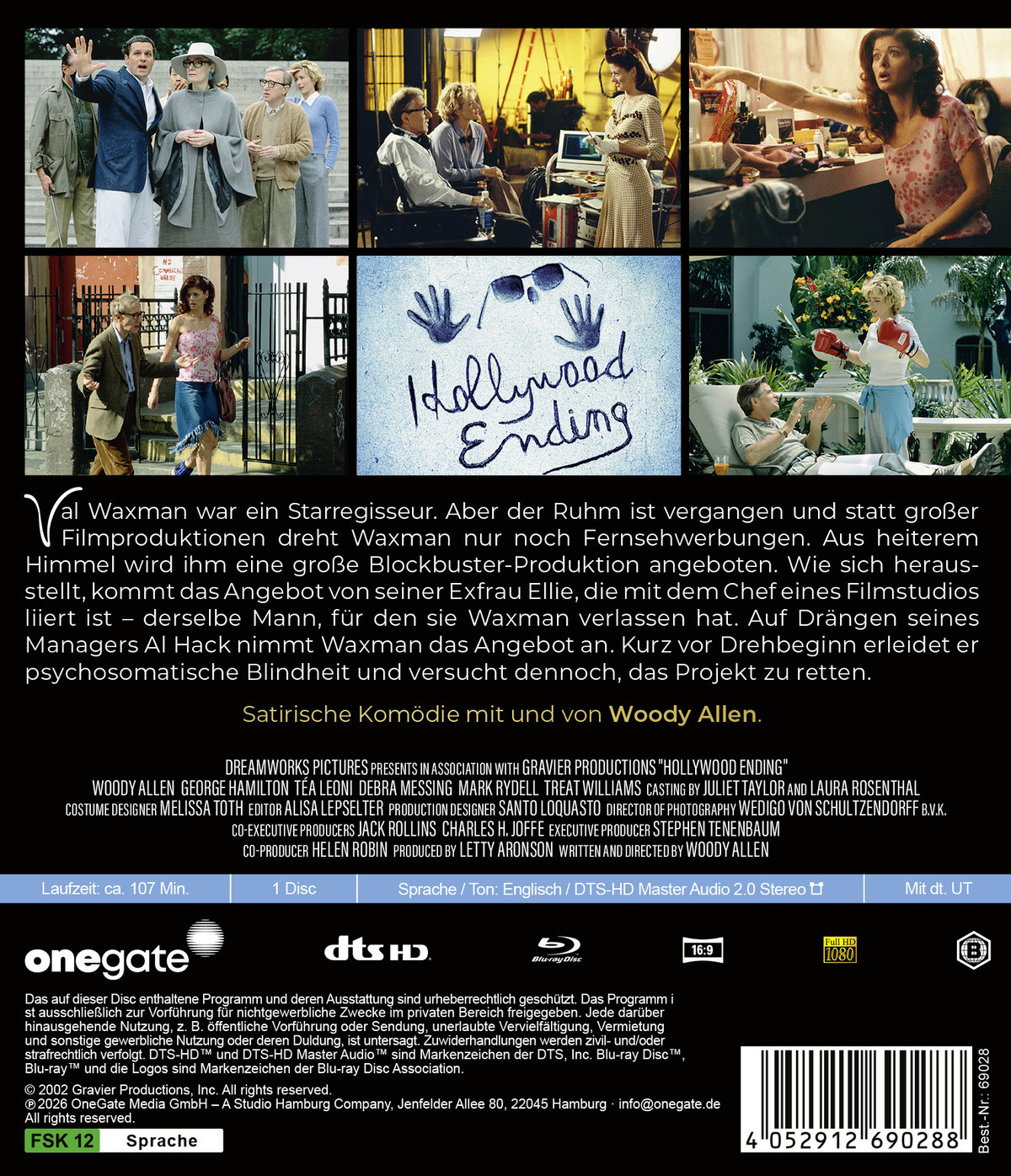 Hollywood Ending (OmU)  (Blu-ray Disc)