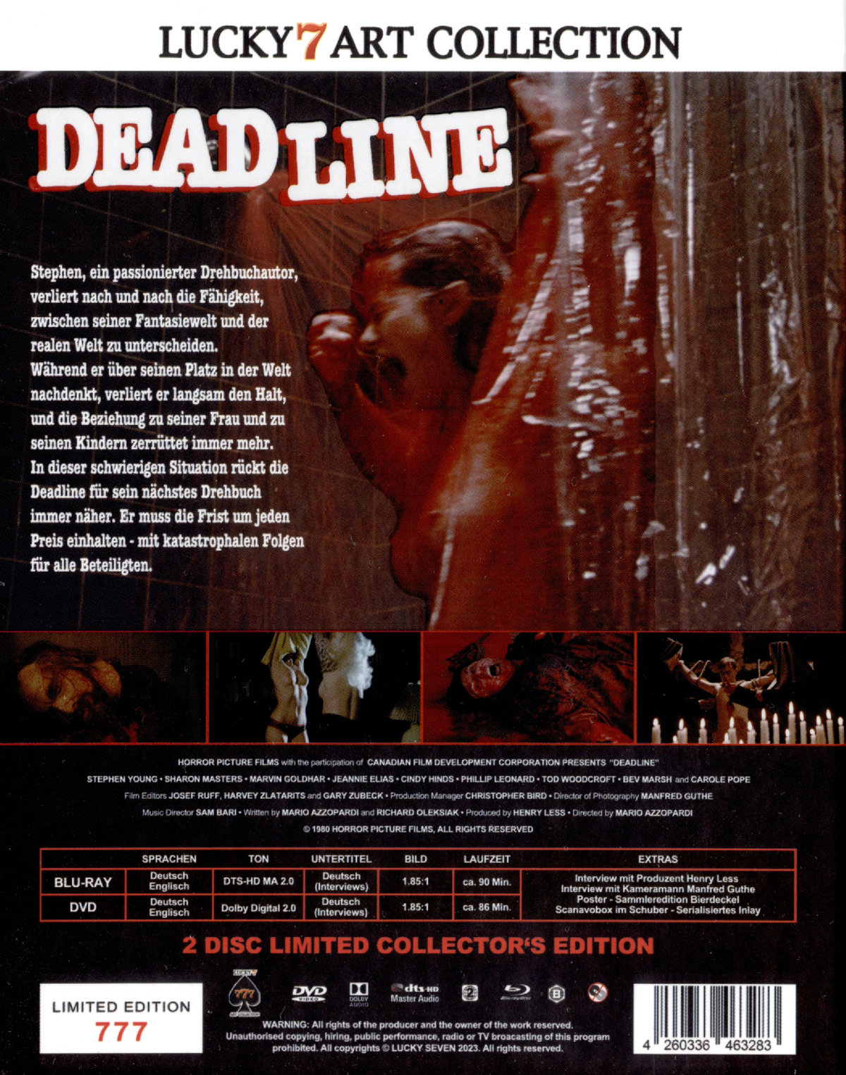 Deadline - A Living Nightmare - Uncut Edition (DVD+blu-ray)