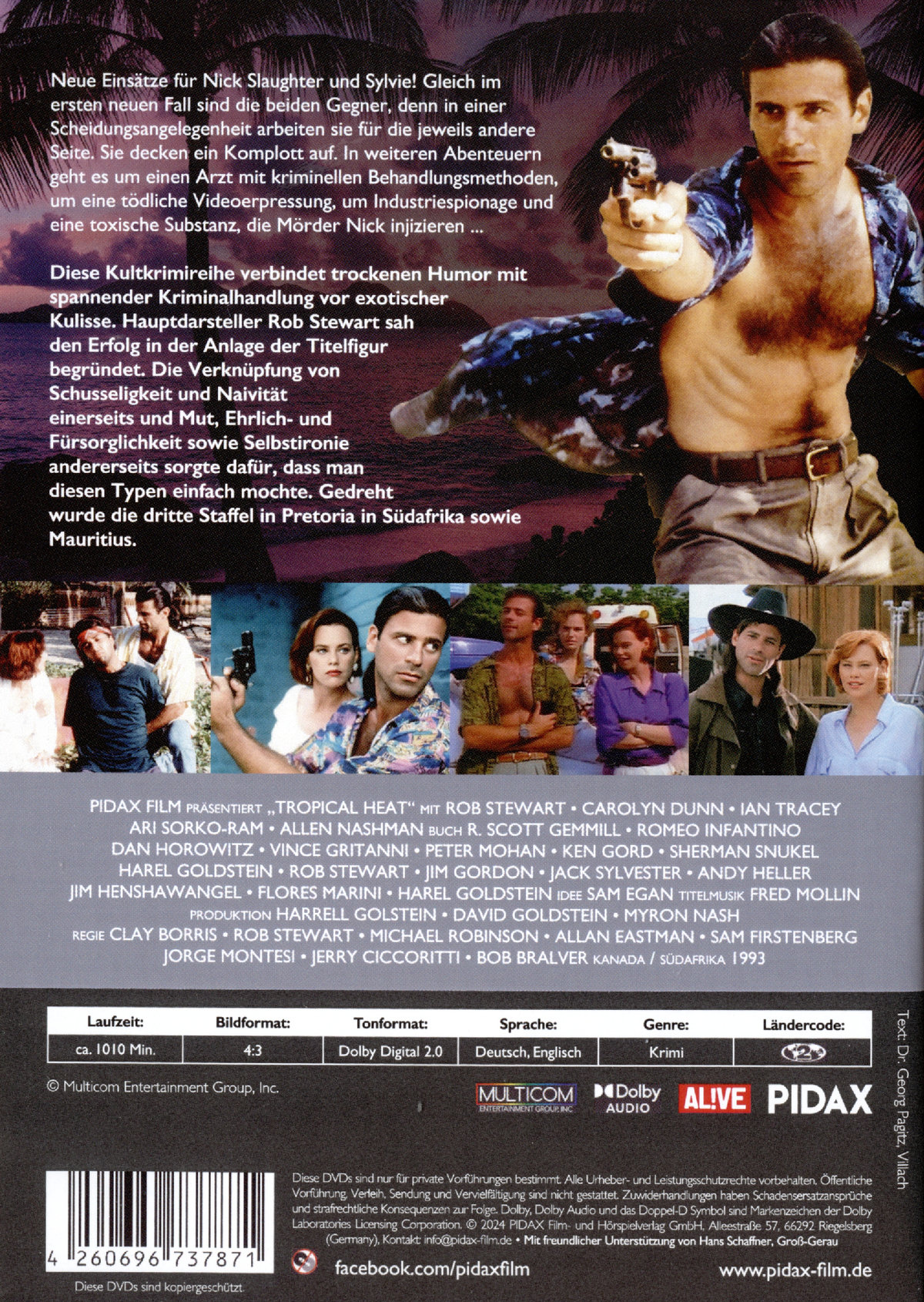 Tropical Heat, Staffel 3 / Die letzten 22 Folgen der exotischen Kultkrimiserie (Pidax Serien-Klassiker)  [4 DVDs]  (DVD)
