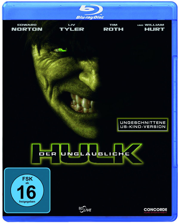 Unglaubliche Hulk, Der (blu-ray)