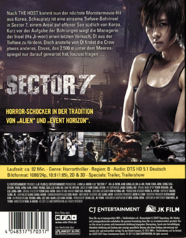 Sector 7 3D (3D blu-ray)