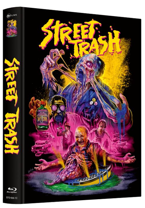Street Trash - Uncut Prestige Gold Mediabook Edition (DVD+blu-ray)