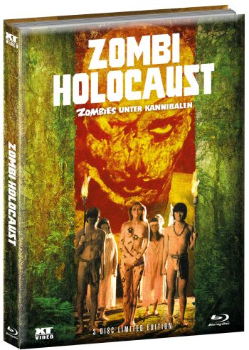Zombi Holocaust - Zombies unter Kannibalen - Uncut Mediabook Edition (DVD+blu-ray) (B)