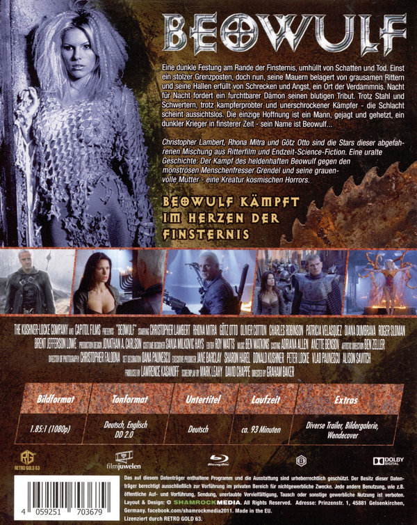 BEOWULF  (Blu-ray Disc)