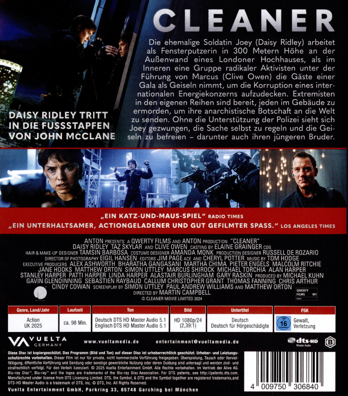 Cleaner  (Blu-ray Disc)