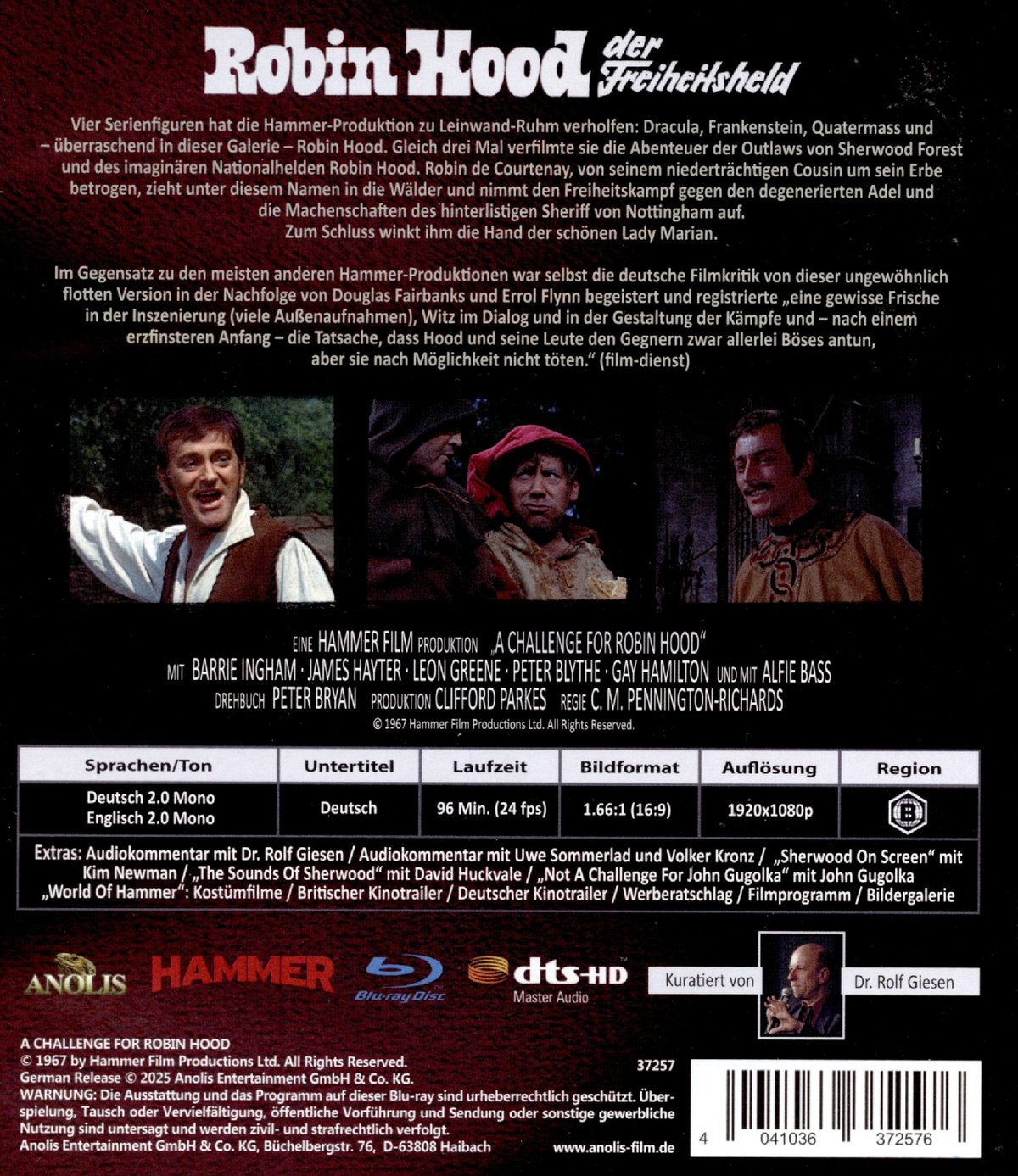 Robin Hood - Der Freiheitsheld - Uncut Edition  (blu-ray)