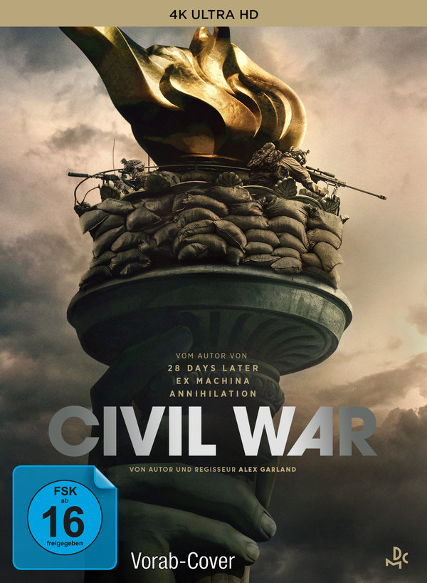 Civil War - Uncut Mediabook Edition  (4K Ultra HD+blu-ray) 