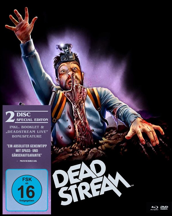 Deadstream - Uncut Mediabook Edition  (DVD+blu-ray)