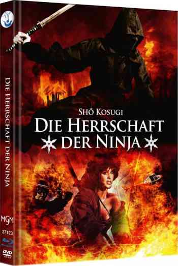 Ninja 3 - Die Herrschaft der Ninja - Uncut Mediabook Edition (DVD+blu-ray) (B)