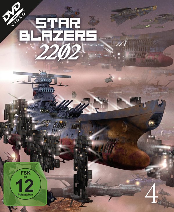 Star Blazers 2202 - Space Battleship Yamato - Vol.4 (Ep. 17-21)  (DVD)