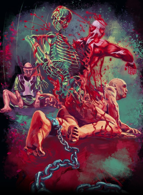 American Guinea Pig: Bloodshock - Uncut Mediabook Edition  (blu-ray) (B)