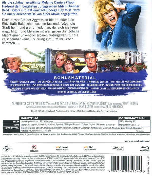 Vögel, Die (blu-ray)