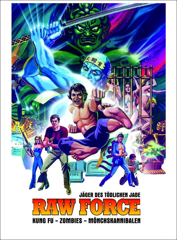 Raw Force - Jäger des tödlichen Jade - Uncut Mediabook Edition (DVD+blu-ray) (A)