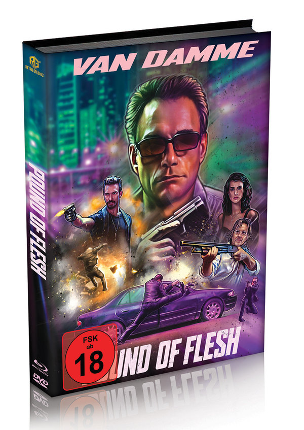 Pound of Flesh - Uncut Mediabook Edition  (DVD+blu-ray)
