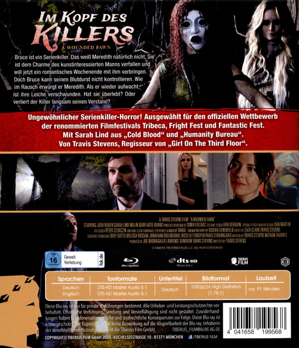 Im Kopf des Killers - A Wounded Fawn  (Blu-ray Disc) Im Kopf des Killers - A Wounded Fawn  (Blu-ray Disc)