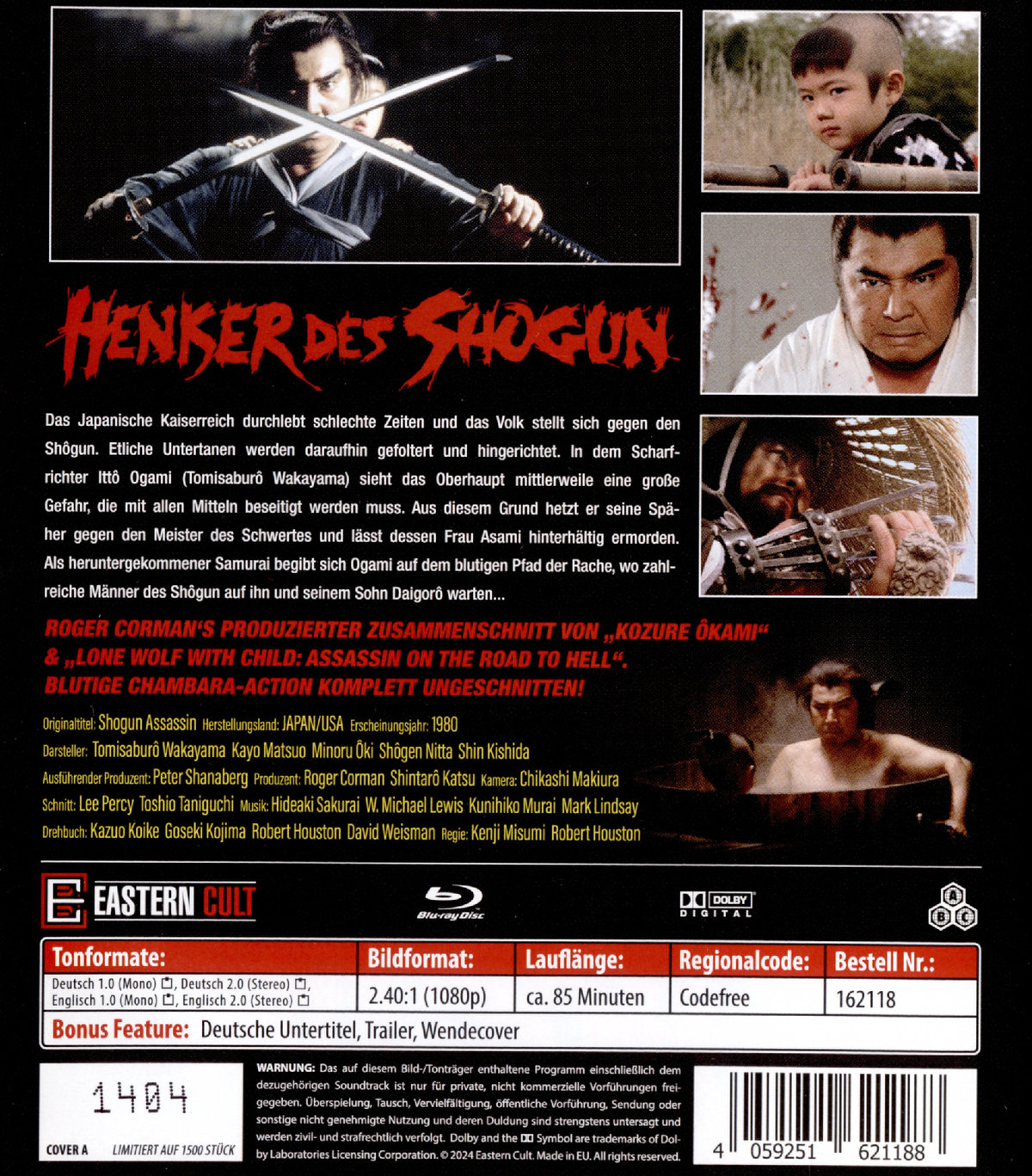 Henker des Shogun - Cover A  (Blu-ray Disc)