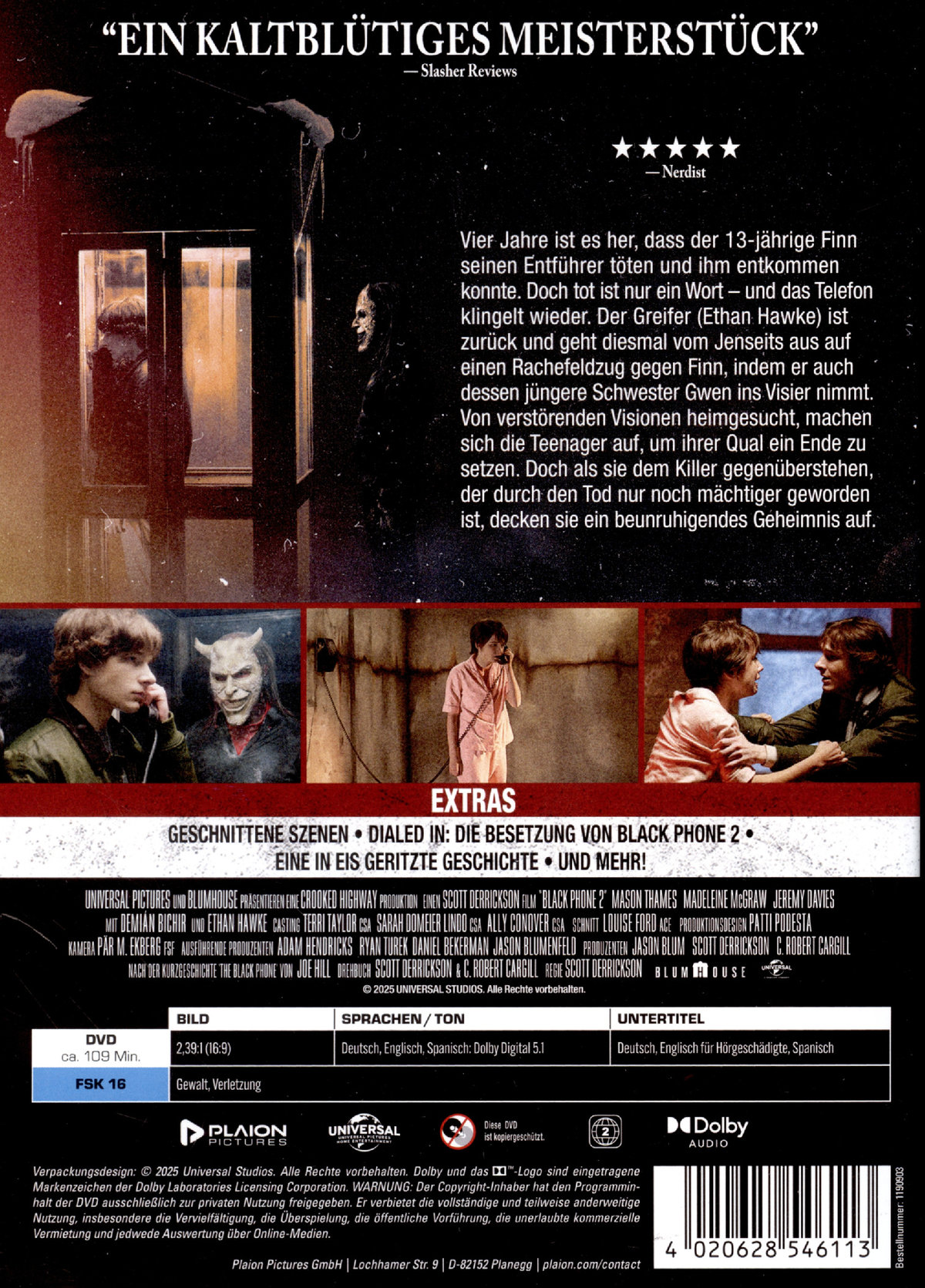 Black Phone 2  (DVD)