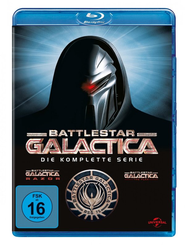 Battlestar Galactica - Season 1-4/Die komplette Serie  [22 BRs]  (Blu-ray Disc)