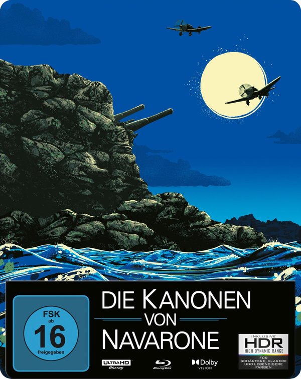 Die Kanonen von Navarone (Remastered)  (4K Ultra HD) (+ Blu-ray)  (Blu-ray 4K Ultra HD)