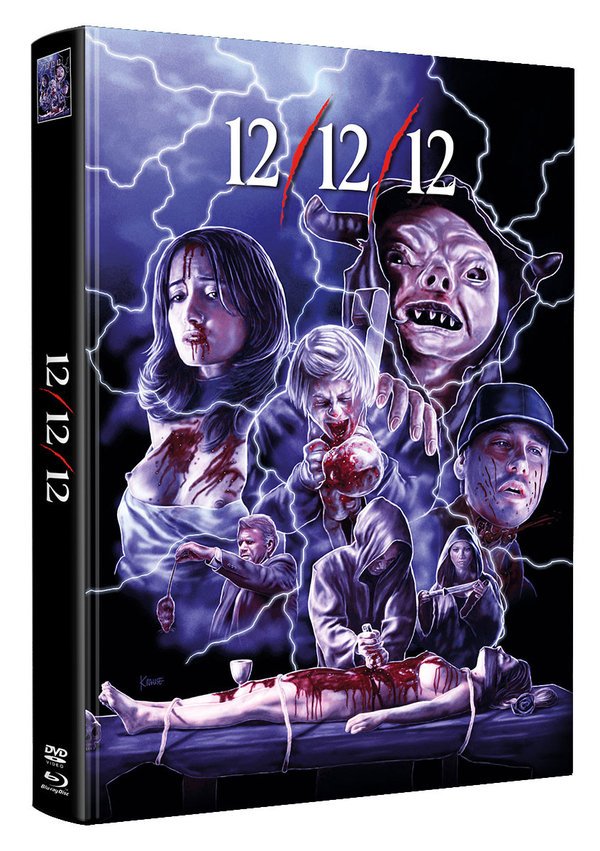 12/12/12 - Uncut Mediabook Edition - Limitiert auf 100 Stück  (+ Bonus-DVD mit weiterem Horrorfilm)  (blu-ray)