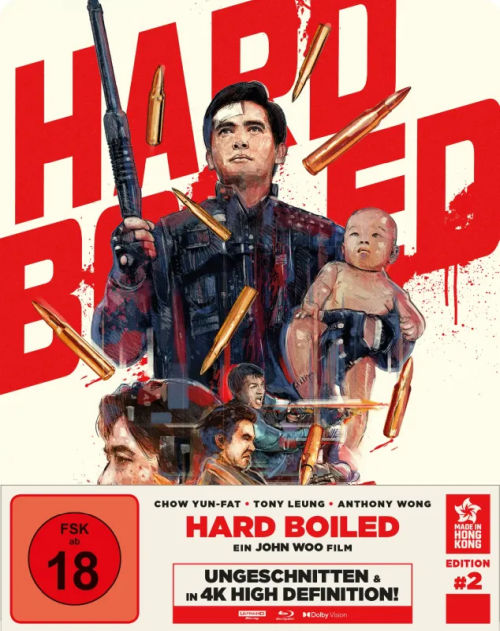 Hard Boiled - Uncut Steelbook Edition  (4K Ultra HD+blu-ray)