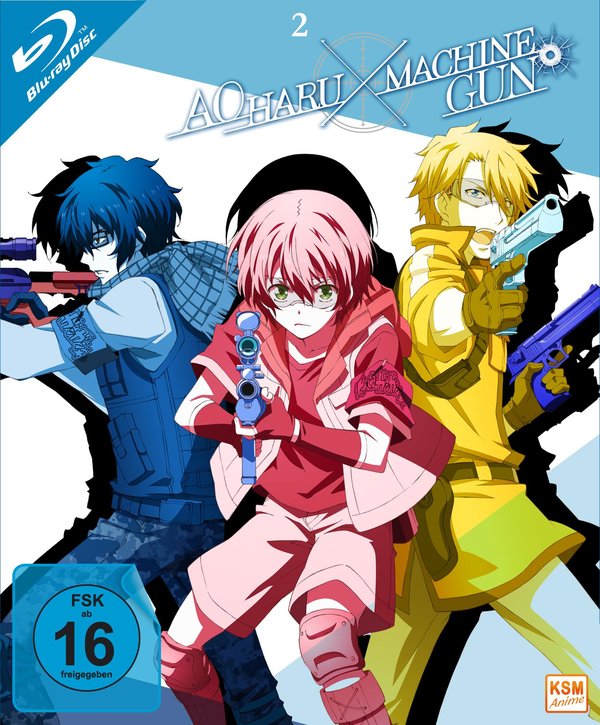 Aoharu X Machinegun - Volume 2: Episode 05-08  (Blu-ray Disc)