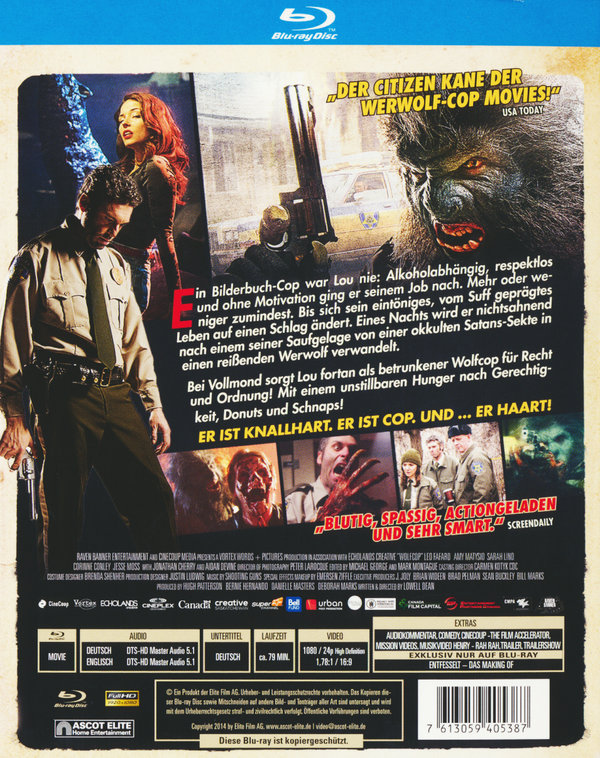 WolfCop (blu-ray)