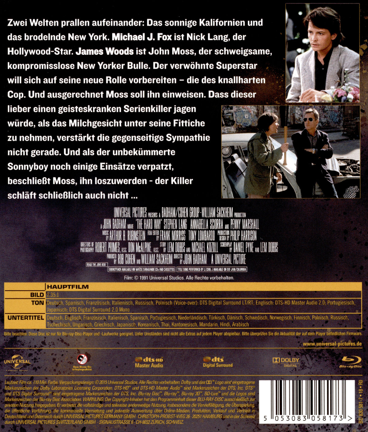 Auf die harte Tour (blu-ray)