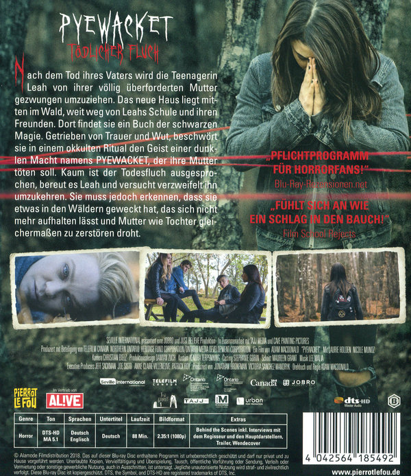 Pyewacket - Tödlicher Fluch (blu-ray)