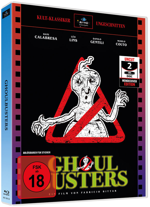 Ghoul Busters - Full-Sleeve Scanavo Box - Cover 2 - Limited Edition auf 100 Stück  (Bluray+DVD)