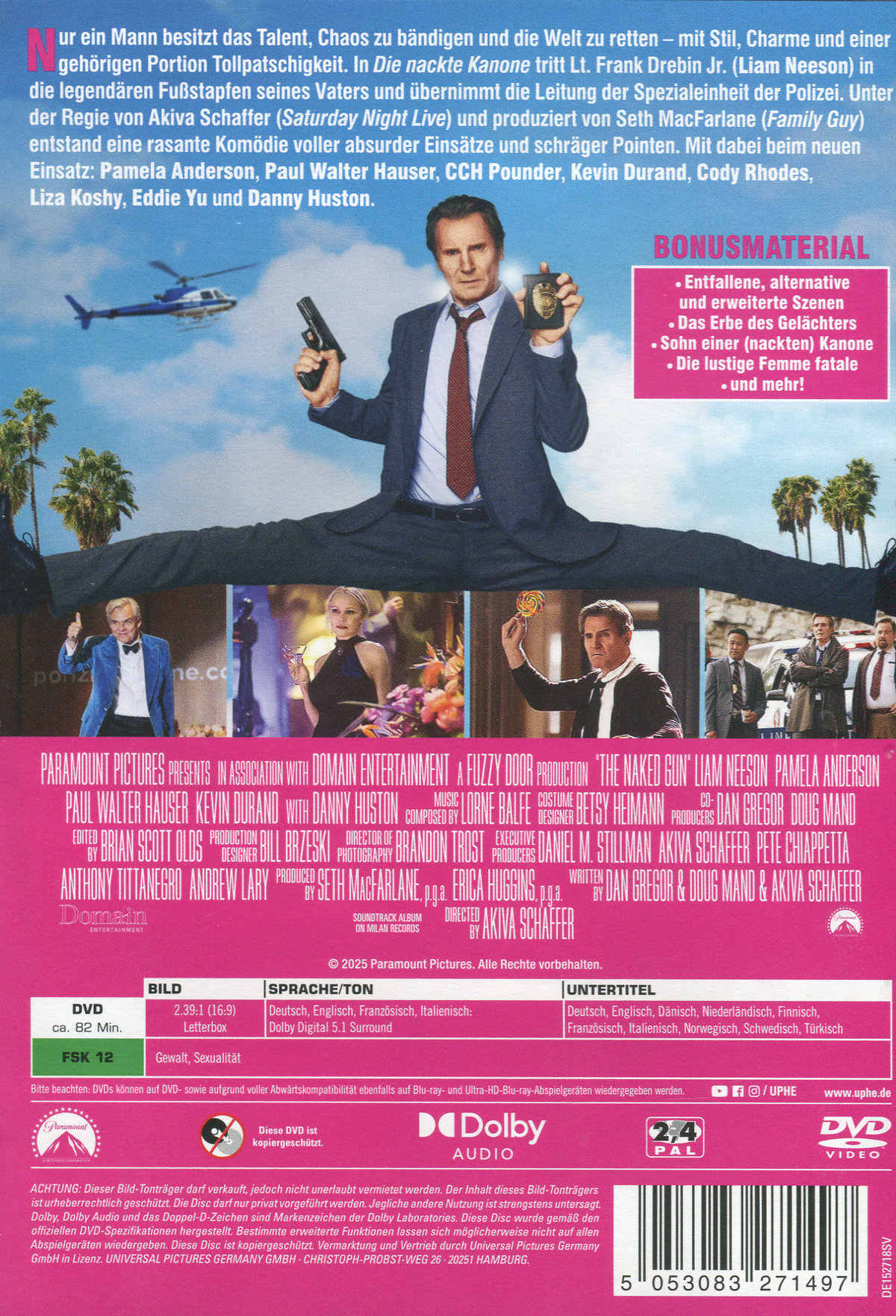 Die nackte Kanone (2025)  (DVD)