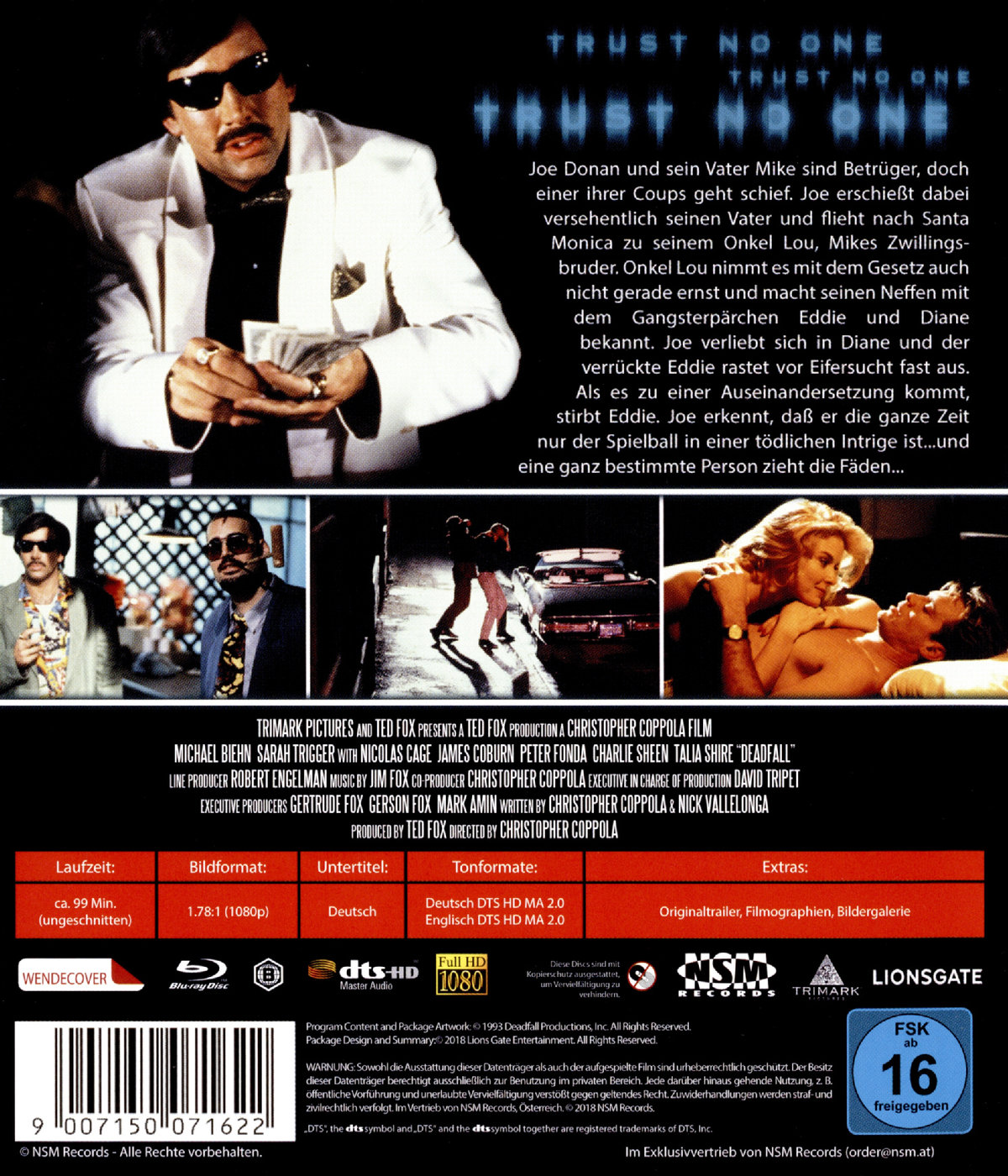 Deadfall (blu-ray)