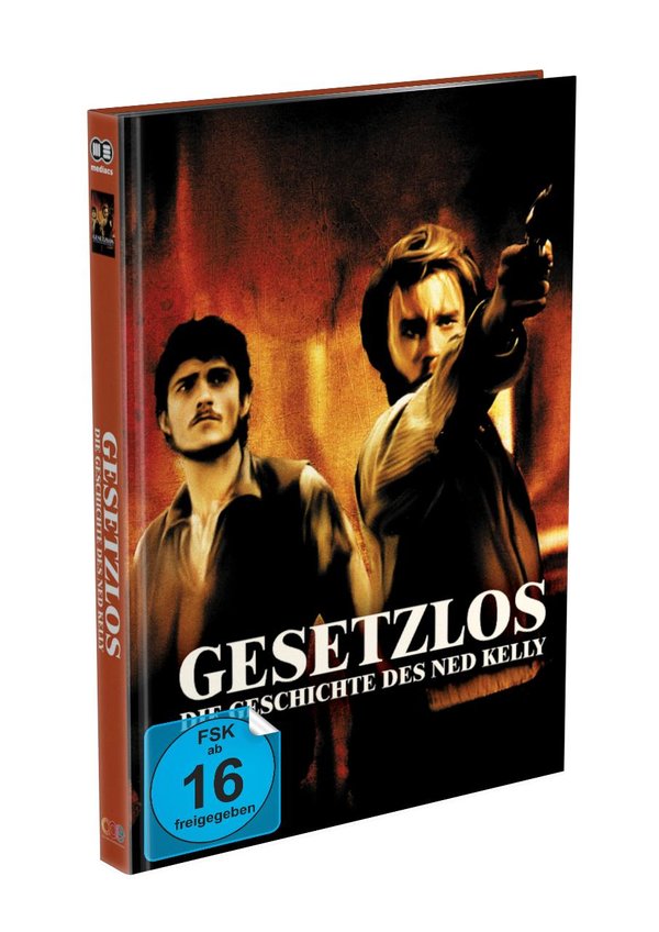 Gesetzlos - Die Geschichte des Ned Kelly - Uncut Mediabook Edition (DVD+blu-ray) (B)