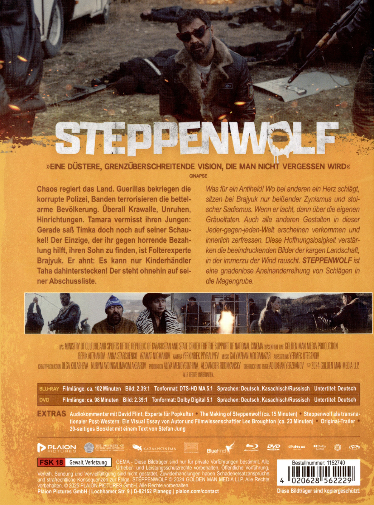 Steppenwolf - Uncut Mediabook Edition  (DVD+blu-ray)
