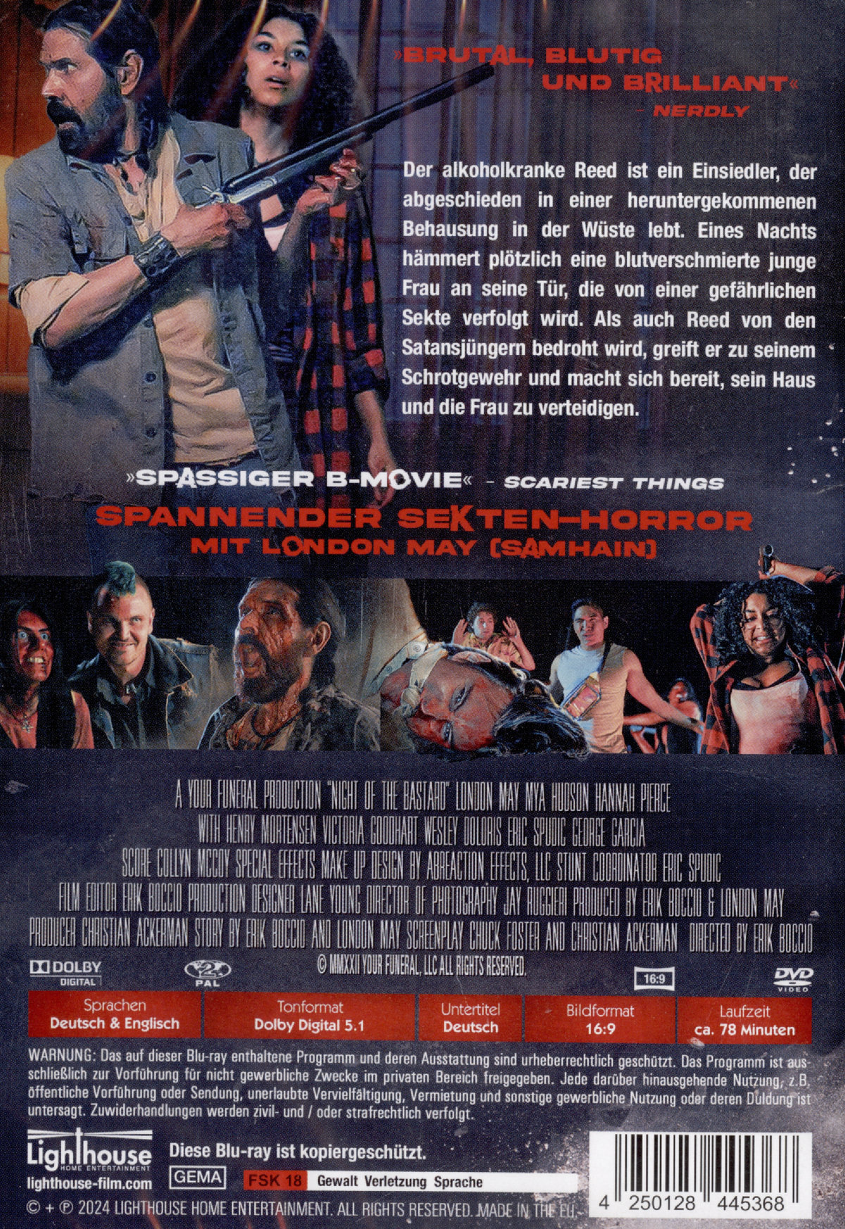 Night of the Bastard  (DVD)