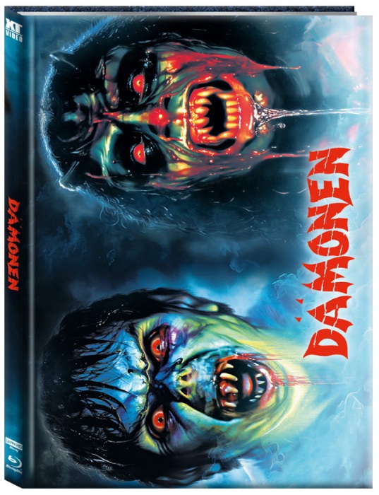 Demons 1+2 - Double Feature - Uncut Mediabook Edition (4K Ultra HD+blu-ray) (Cover 2)