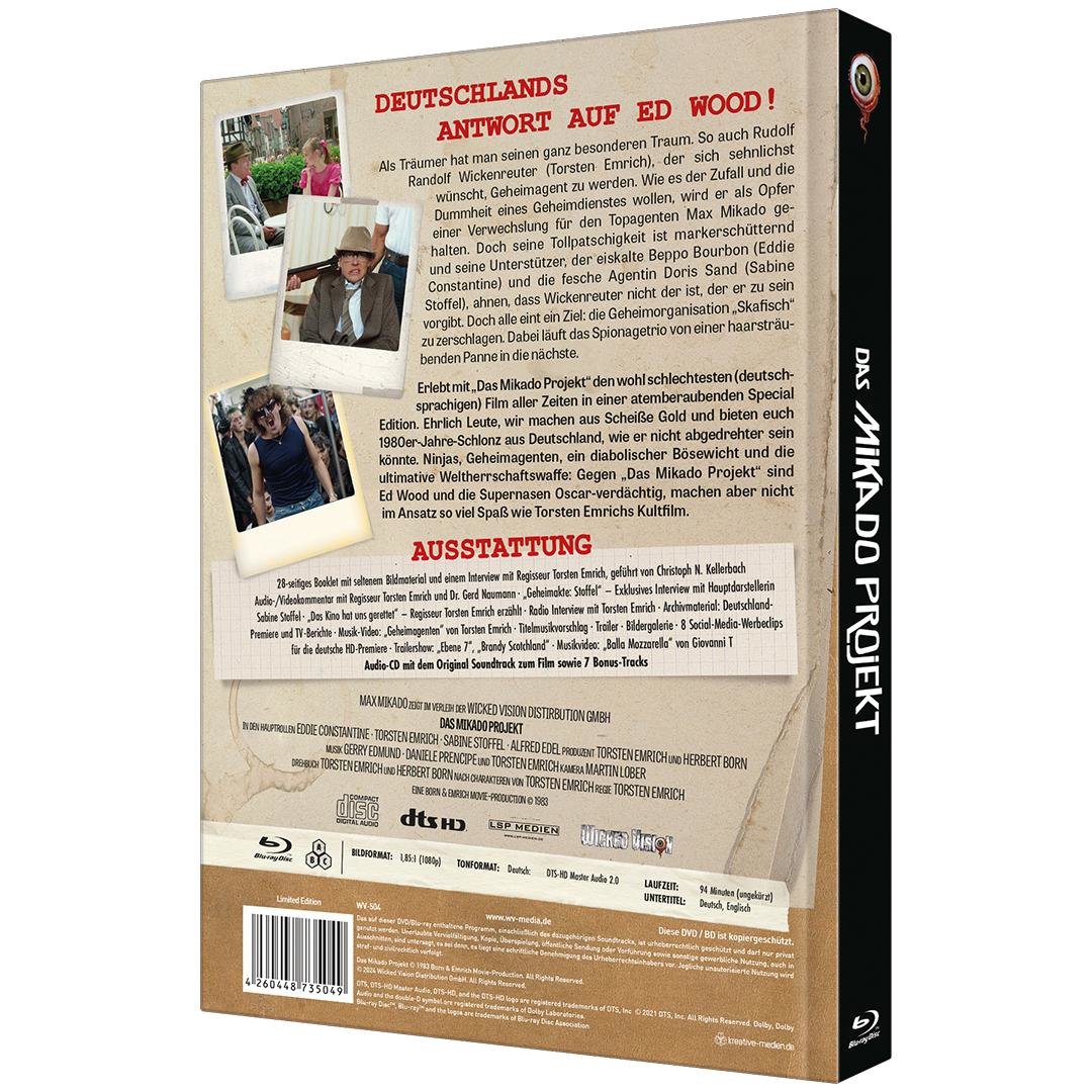 Das Mikado Projekt - Uncut Mediabook Edition  (blu-ray)
