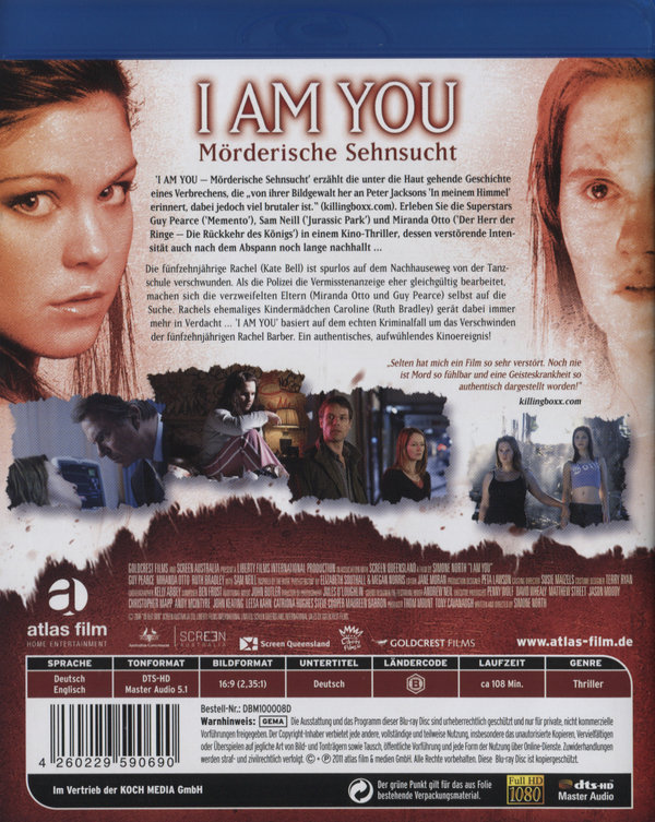 I am You - Mörderische Sehnsucht (blu-ray)