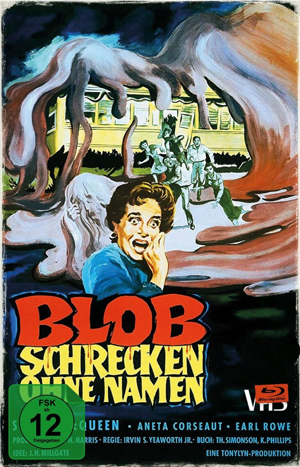 Blob - Schrecken ohne Namen - Limited VHS Design Edition (blu-ray)