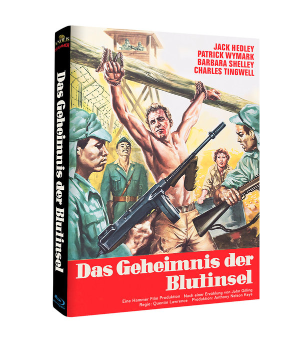 Das Geheimnis der Blutinsel - Uncut Mediabook Edition  (blu-ray) (C)
