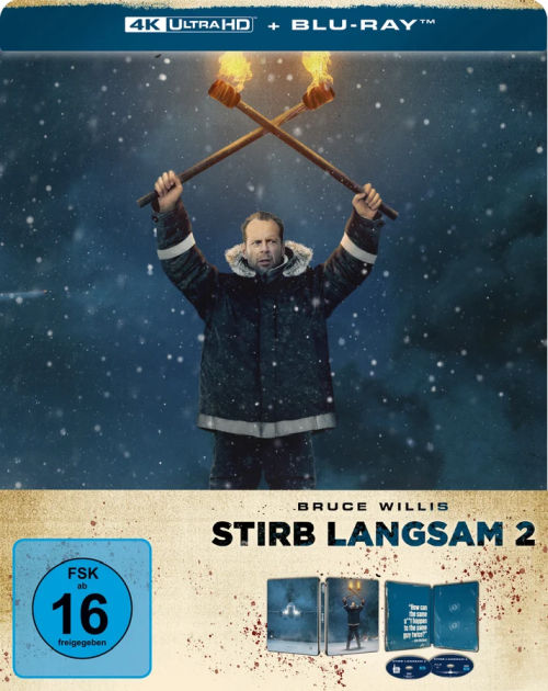 Stirb langsam 2 - Limited Steelbook Edition  (4K Ultra HD+blu-ray)