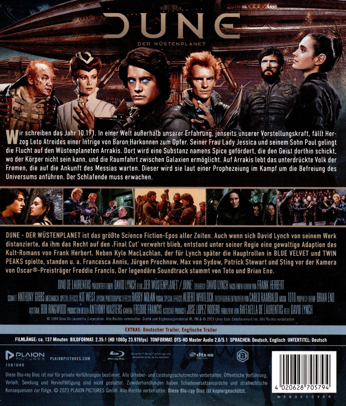 Dune - Der Wüstenplanet (blu-ray)