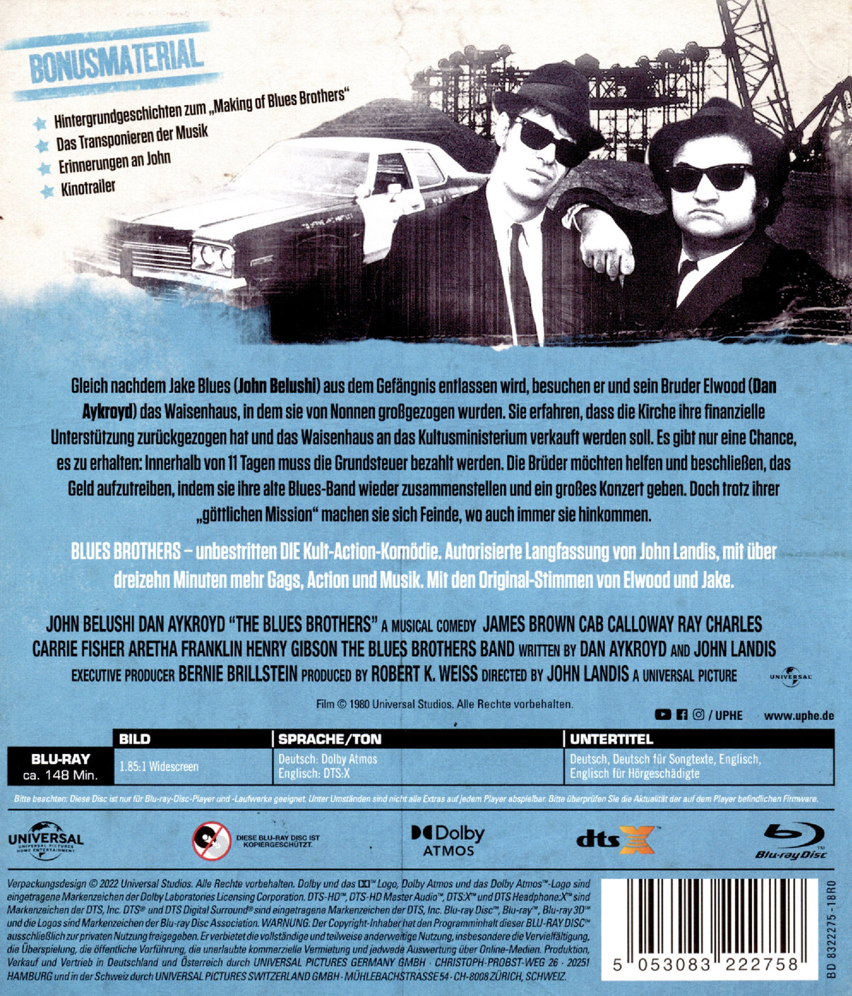 Blues Brothers - Extended Version (blu-ray)