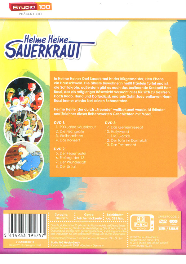 Sauerkraut  [3 DVDs]  (DVD)