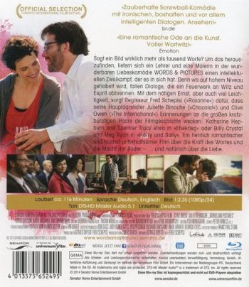 Words & Pictures (blu-ray)