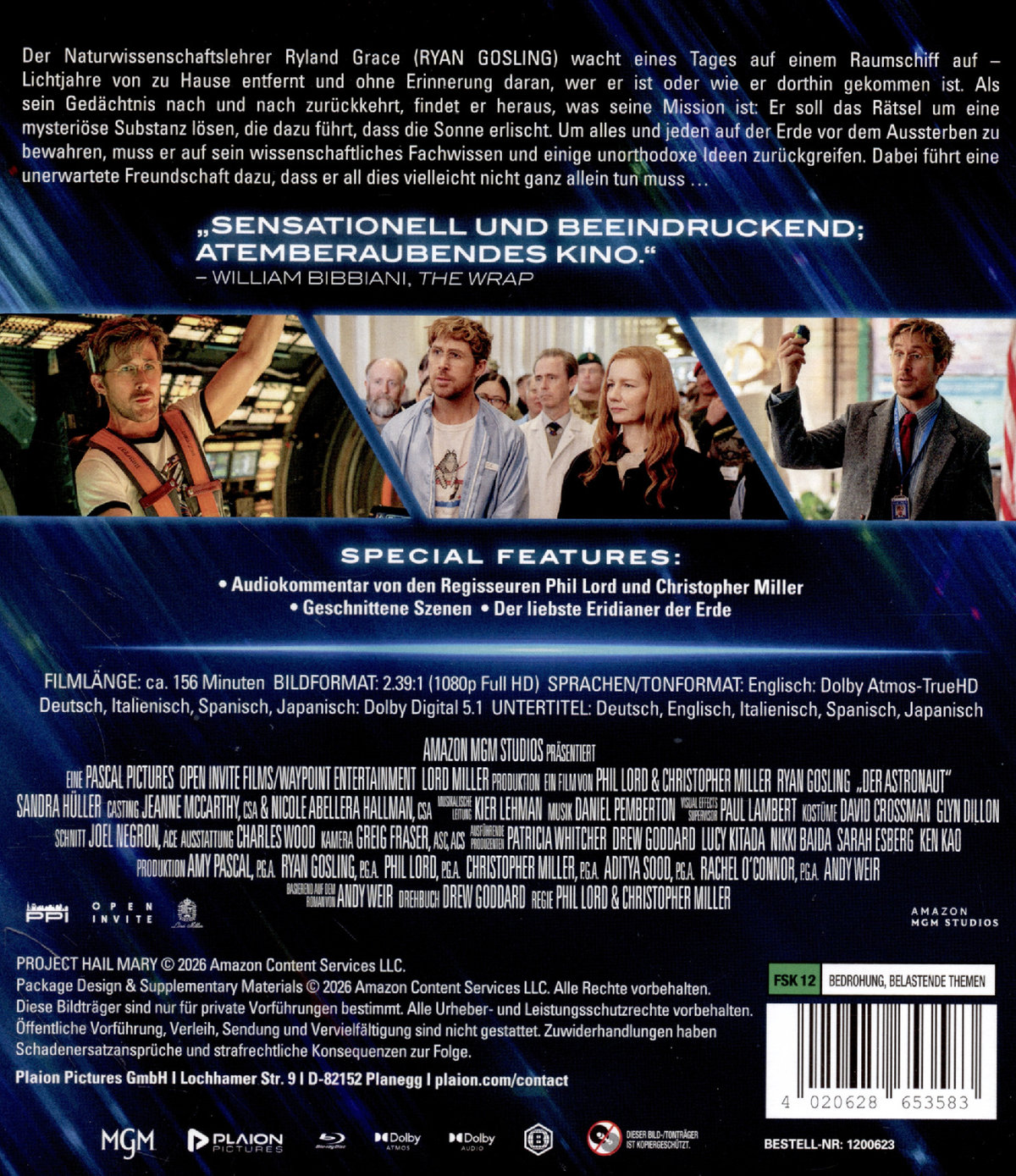 Der Astronaut  (Blu-ray Disc)