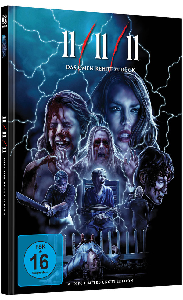 11/11/11 - Das Omen kehrt zurück - Uncut Mediabook Edition (DVD+blu-ray)